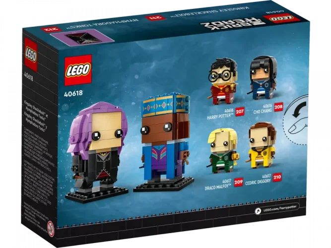 LEGO® BrickHeadz 40618 Kingsley Shacklebolt™ et Nymphadora Tonks™