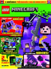 KOMIKS LEGO® Minecraft® 02/2025 - Minifigurka PRŮZKUMNÍK ENDU + KRABICOVEC