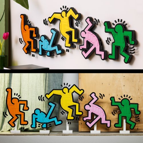 LEGO® ART 31216 Keith Haring – Les figures dansantes