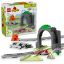 LEGO® DUPLO® 10425 Vonatalagút és sínek kiegészítő szett