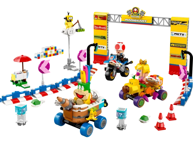 LEGO® Super Mario™ 72036 Mario Kart™ - Bébé Peach et ensemble de grand prix