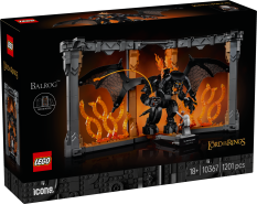 LEGO® Icons 10367 Le Seigneur des Anneaux : Book Nook du Balrog™