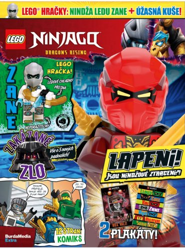 KOMIKS LEGO® NINJAGO® 05/2025 - Minifigurka Zane