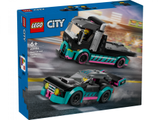 LEGO® City 60406 Race Car and Car Carrier Truck