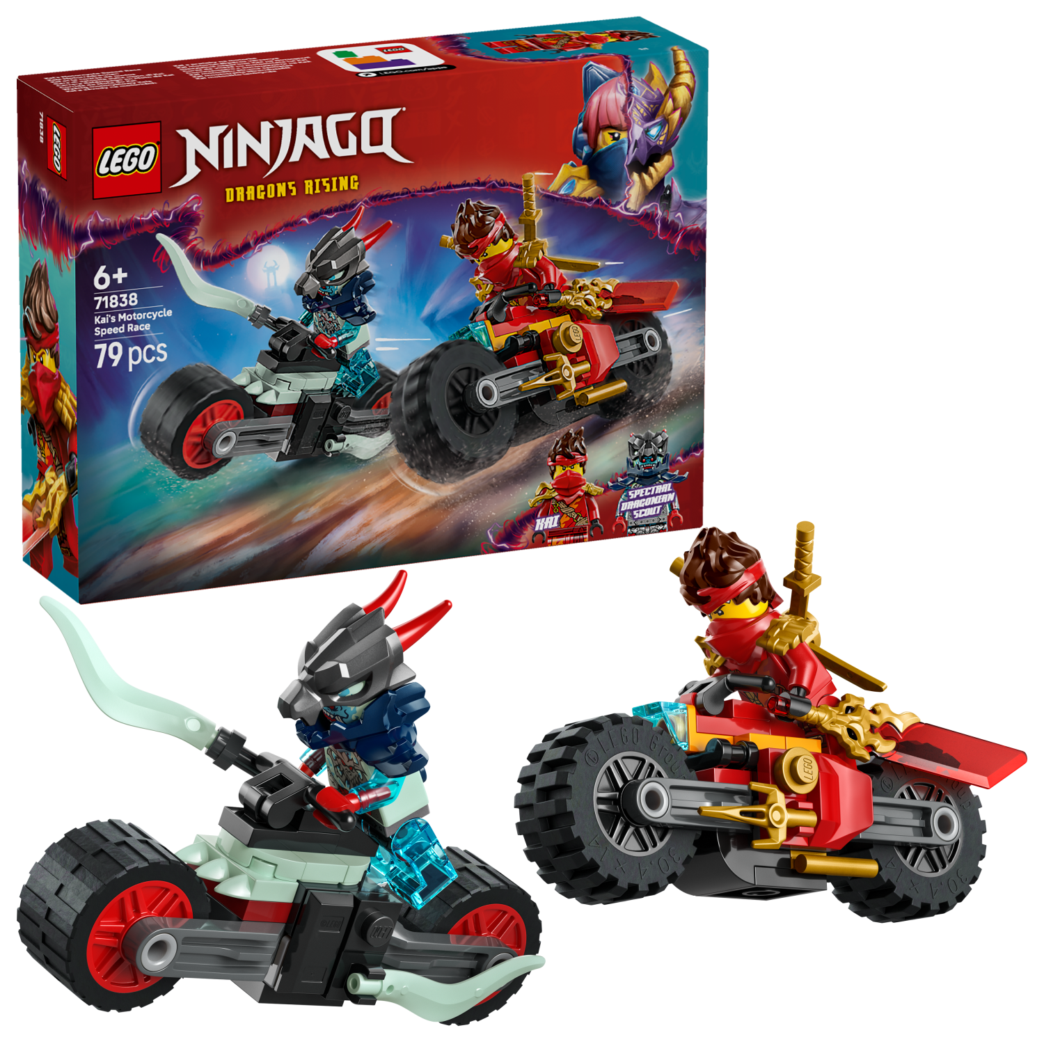 LEGO® Ninjago 71838 カイのスピードバイクレース | KITSTORE.cz