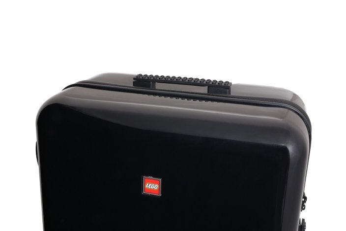 LEGO® Luggage ColourBox Minifigure Head 28\" - Nero