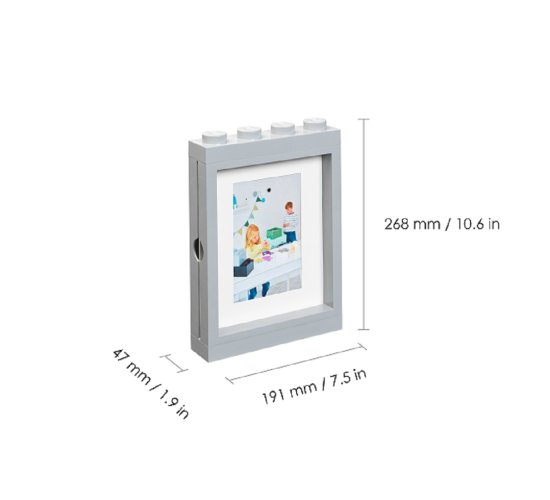 LEGO® cornice per foto - grigio