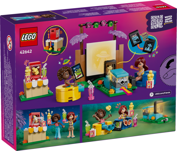 LEGO Friends 42642 Filmový večer s kamarády