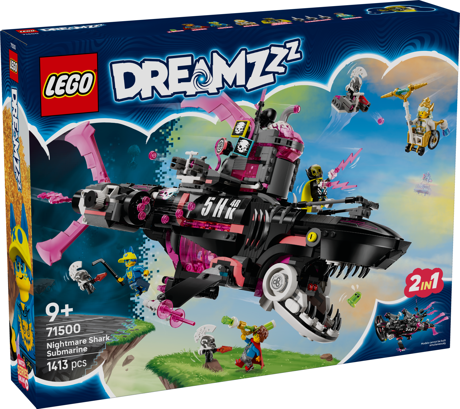 LEGO® DREAMZzz 71500 潜水艦ナイトメア・シャーク号 | KITSTORE.cz