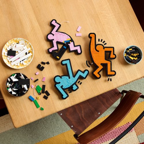 LEGO® ART 31216 Keith Haring – Les figures dansantes