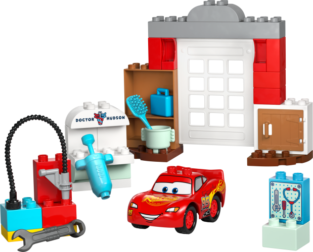 LEGO DUPLO │ Disney 10456 McQueen a návštěva v garáži doktora Hudsona