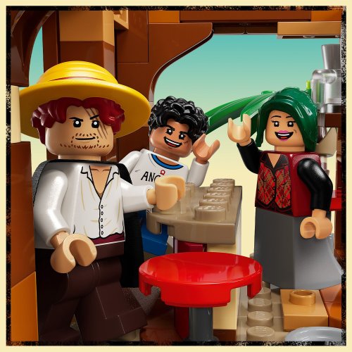 LEGO® ONE PIECE 75636 Le bar du village de Fuchsia
