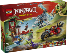 LEGO® Ninjago 71857 Showdown am Baumhaus mit dem Ninja-Bike