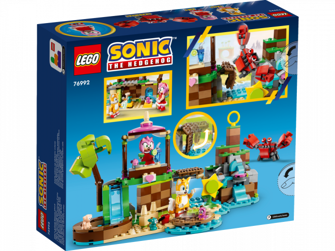 LEGO® Sonic the Hedgehog™ 76992 L'île de sauvetage des animaux d'Amy