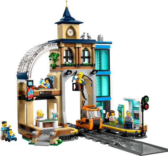LEGO City 60469 Hlavní vlakové nádraží