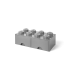 LEGO® Boîte de rangement 8 avec tiroirs - gris