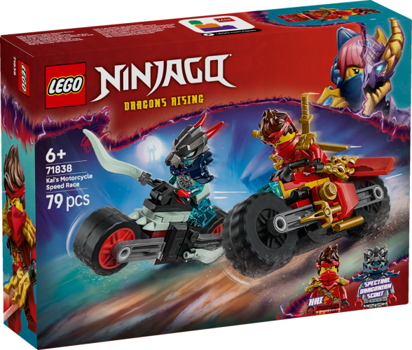 LEGO® NINJAGO® 71838 Kai motorkerékpáros versenye