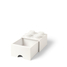 LEGO® Tárolódoboz 4 fiókkal - fehér