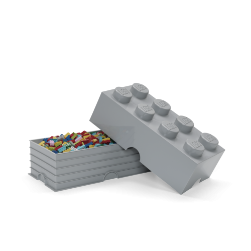 LEGO® Boîte de rangement 8 - gris