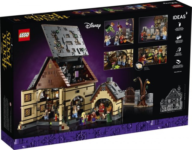 LEGO® Ideas 21341 Disney Hocus Pocus: Das Hexenhaus der Sanderson-Schwestern