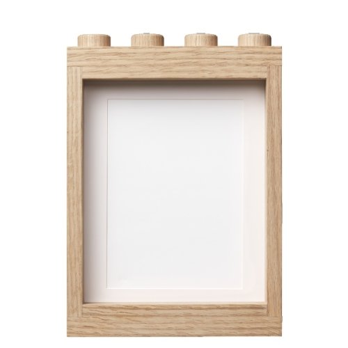LEGO® Bilderrahmen aus Holz (Eiche - seifenbehandelt)