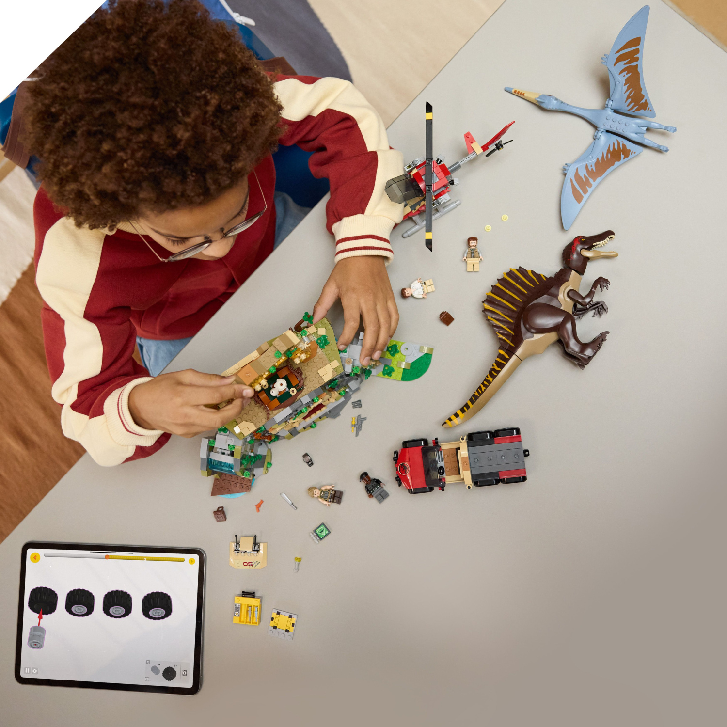 LEGO® Jurassic World 76976 Spinosaurus & Quetzalcoatlus Air