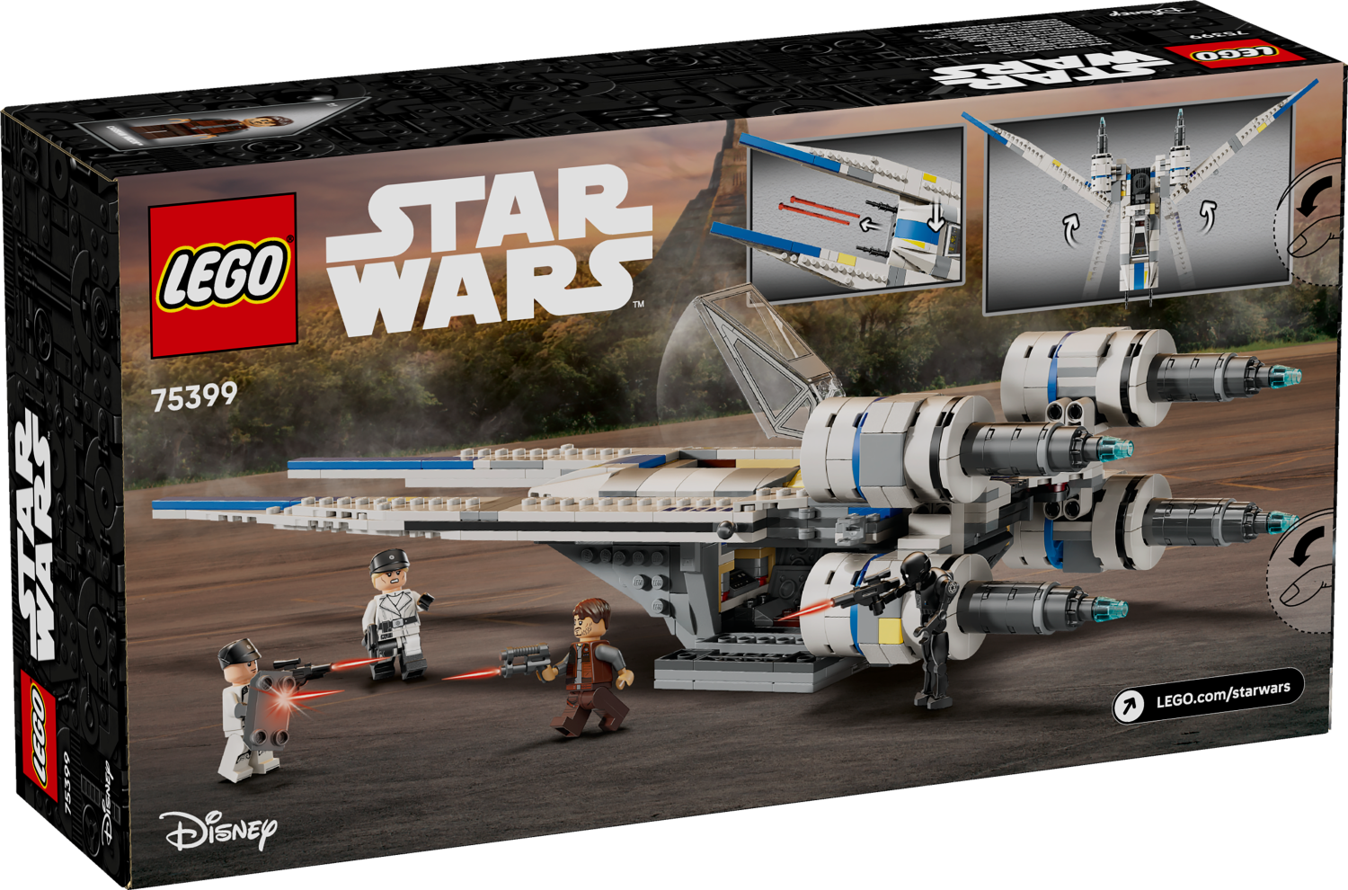 LEGO® Star Wars TM 75399 反乱軍のUウィング・スターファイター