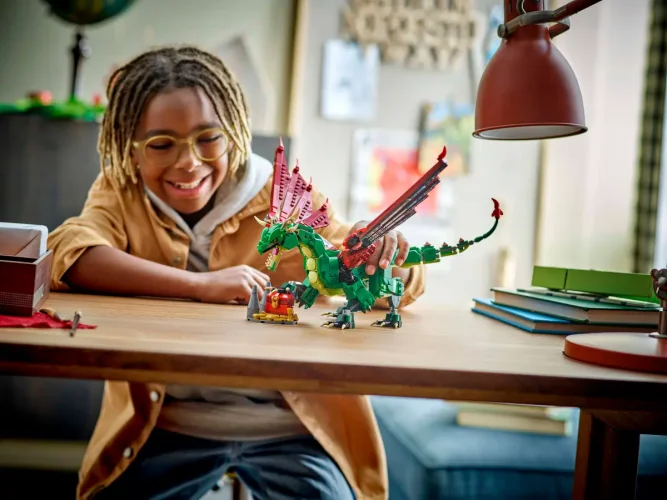 LEGO® Creator 3-en-1 31161 Le dragon médiéval