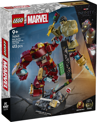 LEGO® Super Heroes 76343 Batalha Épica: Hulkbuster contra Hulk