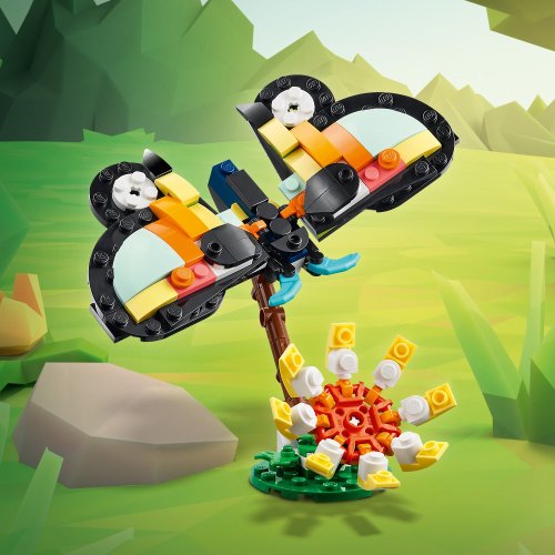 LEGO® Creator 31173 Fauna Salvaje: Tucán Tropical