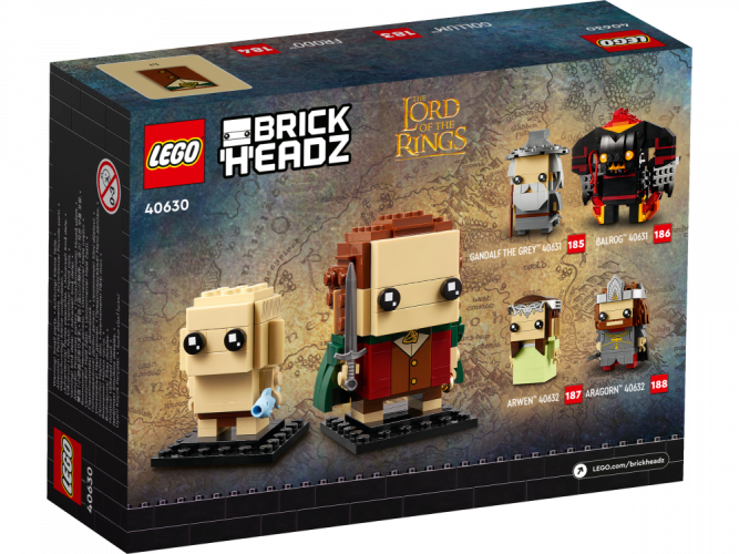LEGO® BrickHeadz 40630 Frodo™ und Gollum™
