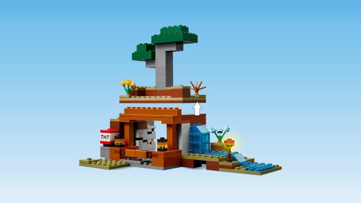 LEGO® Minecraft® 21269 Die Expedition zur Gürteltiermine