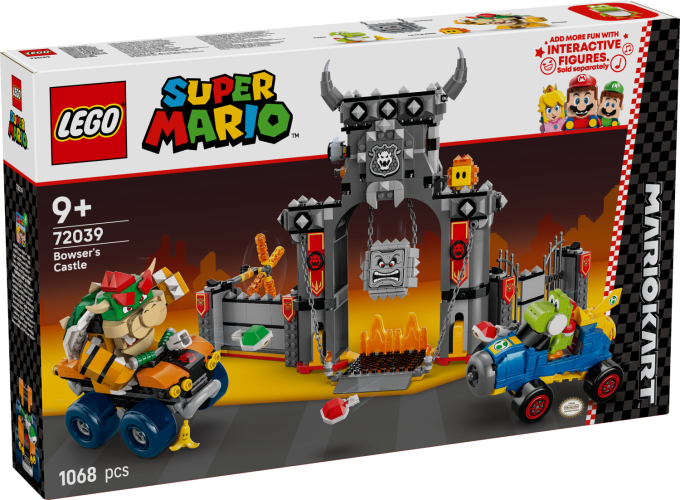 LEGO® Super Mario™ 72039 Mario Kart™ – Bowser a jeho hrad