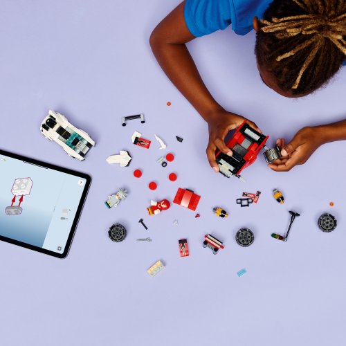 LEGO® Sonic the Hedgehog™ 77118 Silver's Car vs. Knuckles' Monster Truck