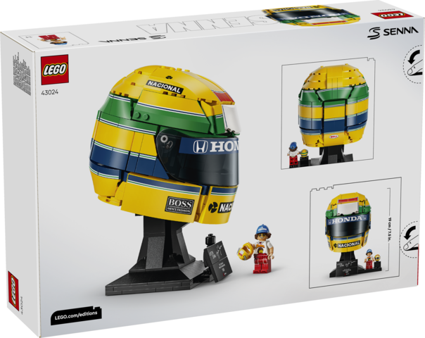 LEGO® Editions 43024 Ayrton Senna Helmet