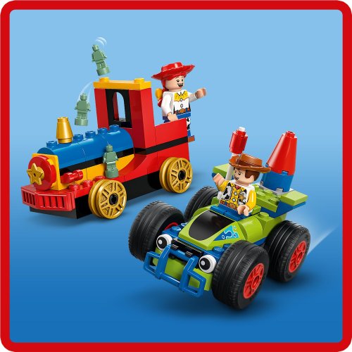 LEGO® Disney Pixar 43264 Comboio e Carro RC de Celebração de Toy Story