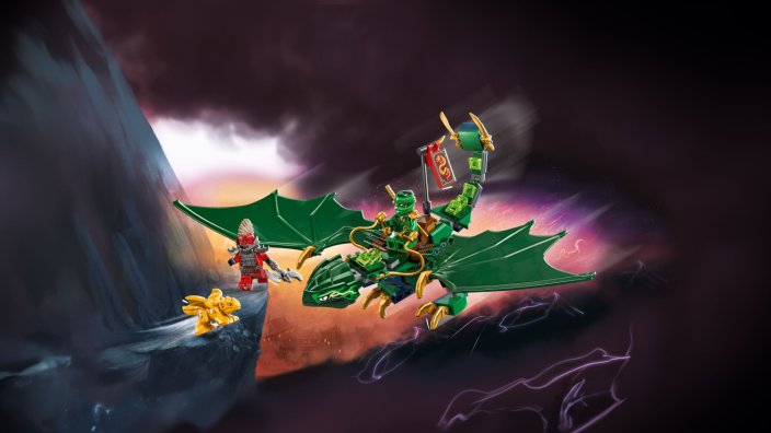LEGO® Ninjago® 71829 Lloyds grüner Walddrache