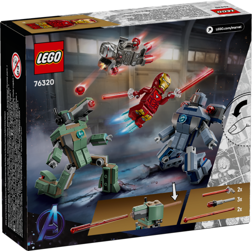 LEGO® | Marvel 76320 Iron Man a War Machine vs. Hammerove Drony