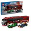 LEGO® City 60445 Autotrasportatore F1® con monoposto RB20 e AMR24 F1®