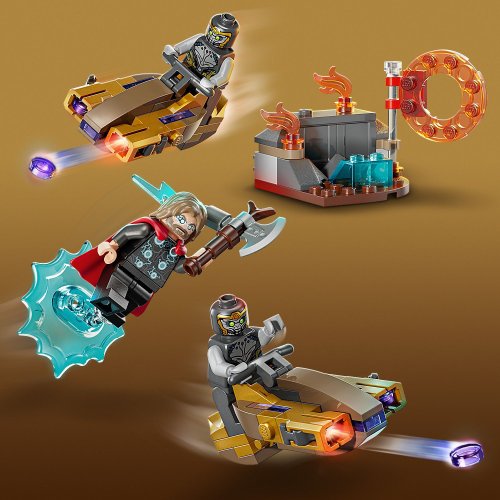 LEGO® Super Heroes 76322 Avengers: Endgame Thor contro Chitauri