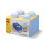 LEGO® Aufbewahrungsbox 4 mit Schublade - hellblau