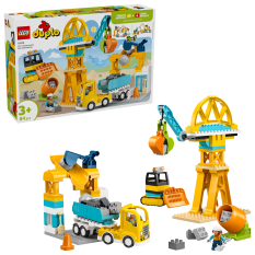 LEGO® DUPLO Town 10476 Cantiere e veicoli 3 in 1