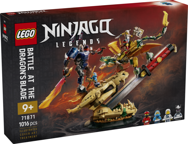 LEGO® Ninjago 71871 Showdown auf der Drachenklinge