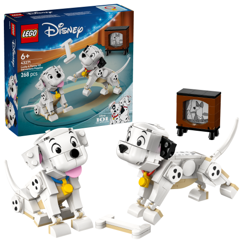 LEGO® | Disney™ 43271 Lucky et Penny, les chiots des 101 Dalmatiens