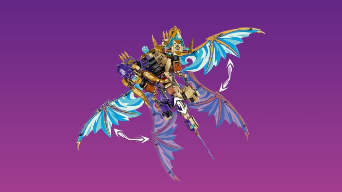 LEGO® Ninjago® 71836 Dragão Elétrico da Concentração