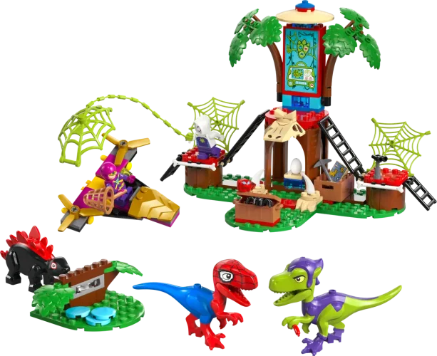 LEGO® Marvel 11200 Pókember és Gobby raptorcsatája a lombház főhadiszálláson