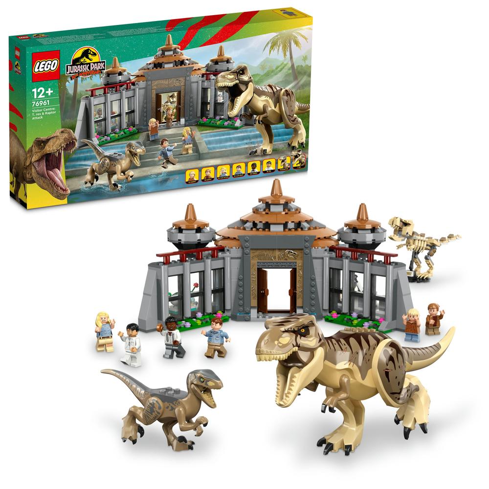 LEGO® Jurassic World™ 76961 Centru pentru turiști: T. rex și