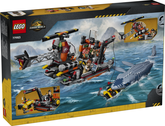 LEGO® Jurassic World 77983 Mosasaurus Dinosaur Boat Attack