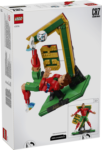 LEGO® LEGO® Editions 43016 Cristiano Ronaldo – Fußballlegende