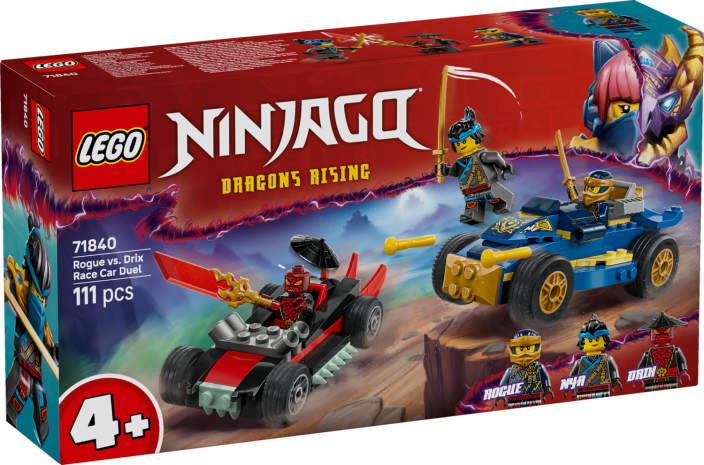 LEGO® Ninjago 71840 Duello ad alta velocità tra Rogue e Drix